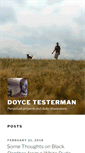 Mobile Screenshot of doycetesterman.com
