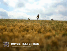 Tablet Screenshot of doycetesterman.com